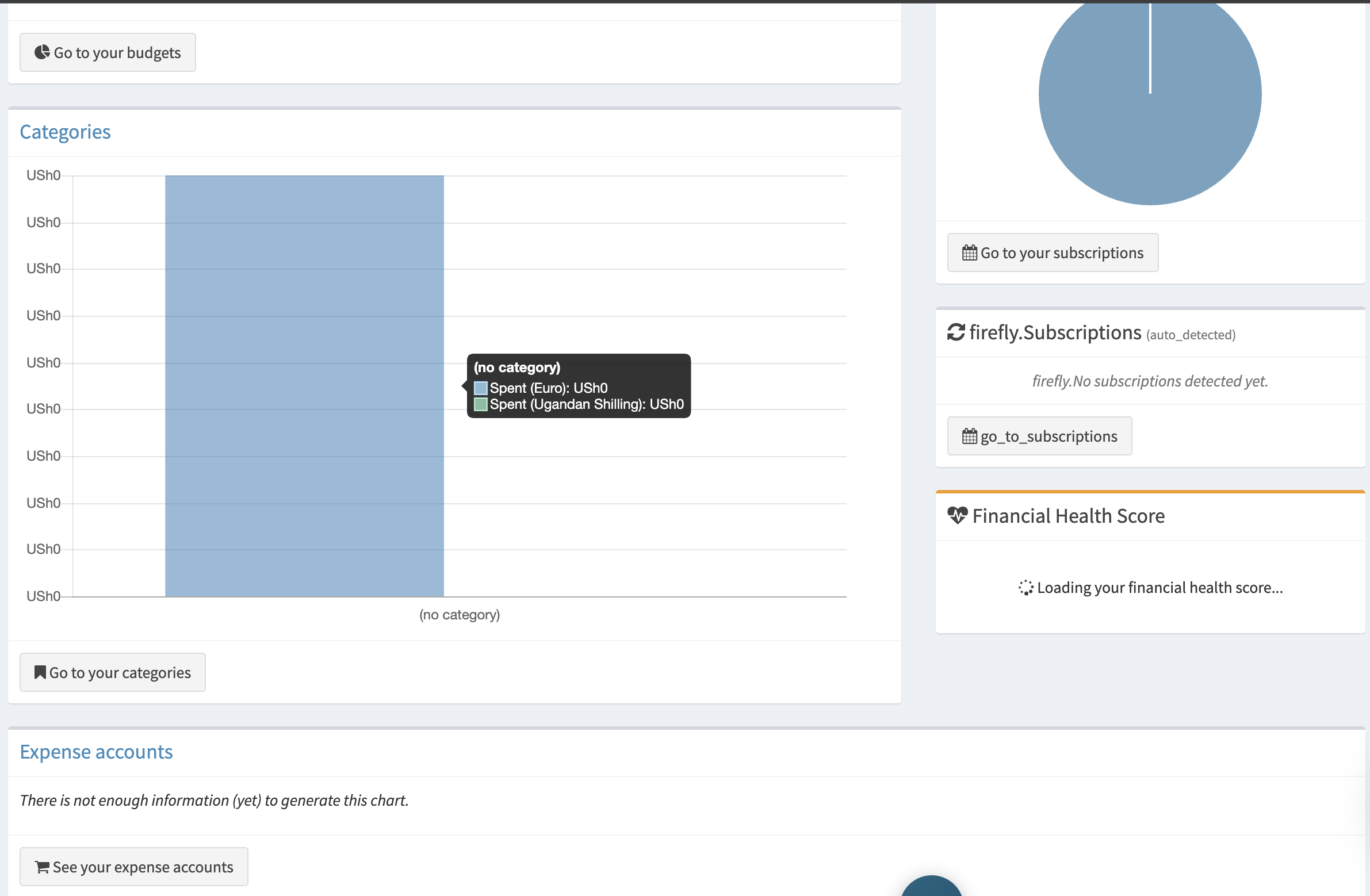 Bajetiyo Dashboard - Account Balances and Transactions